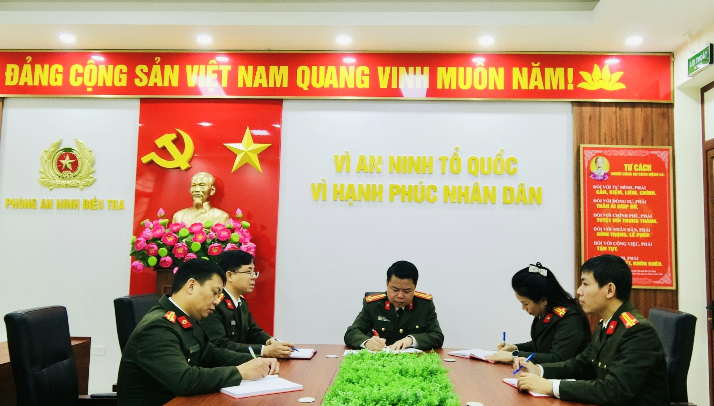 Chuyển biến trong công tác kiểm tra, giám sát của Đảng ủy Phòng An ninh điều tra